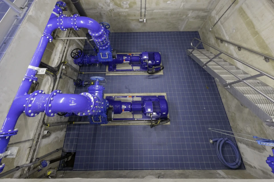 De Kuiper Infrabouw gemaal Andelst en Zetten werktuigbouwkunde
