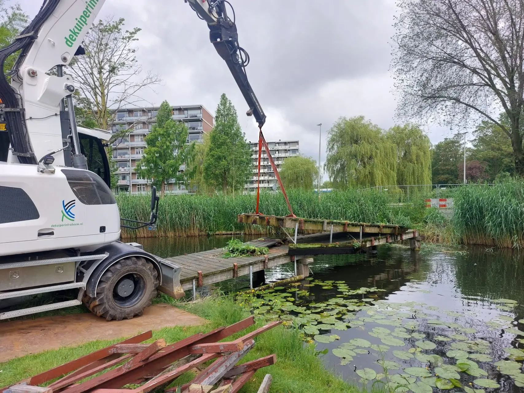 De Kuiper Infrabouw werkzaamheden brug Capelle aan den IJssel