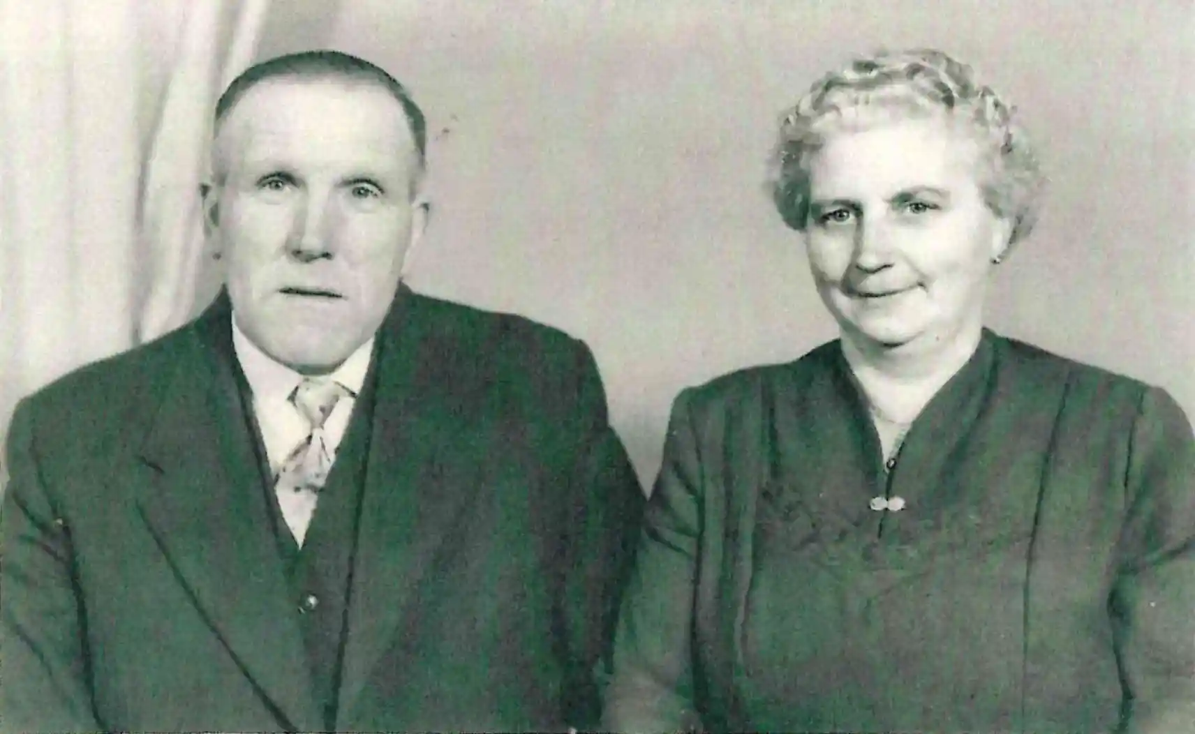Meneer en mevrouw De Kuiper in 1952