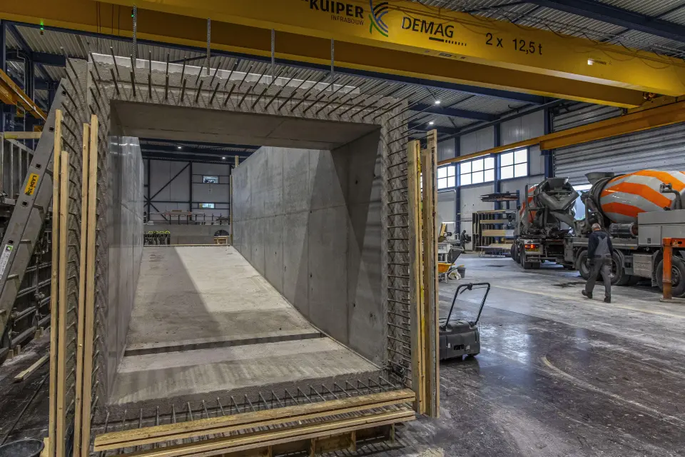 Prefabricage De Kuiper Infrabouw_ecotunnel Burgh Haamstede